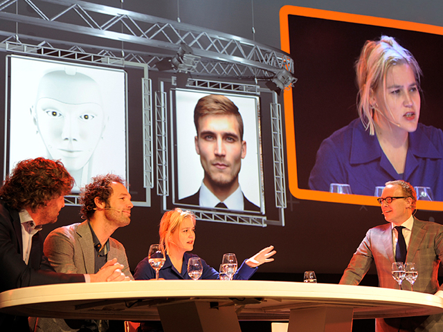 Foto Arjan Brouwer, Thimon de Jong, Stine Jensen en Rens de Jong