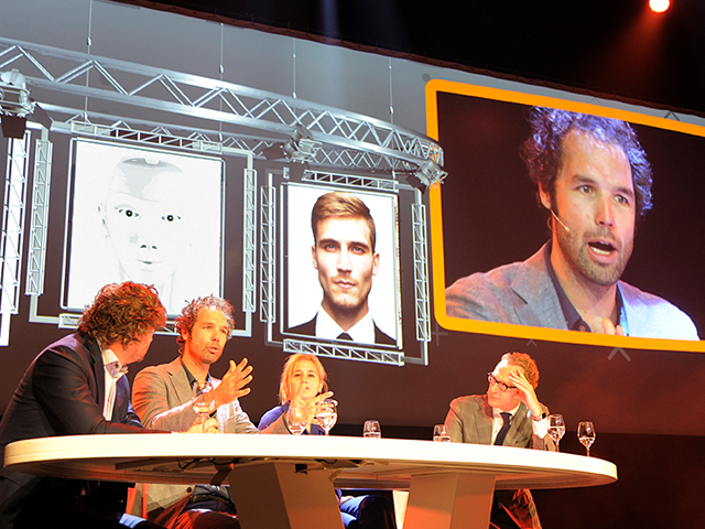 Foto Arjan Brouwer, Thimon de Jong, Stine Jensen en Rens de Jong