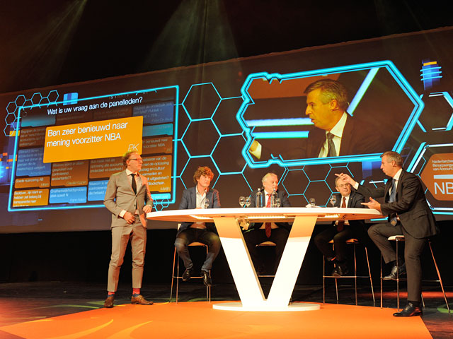 Foto Rens de Jong, Eric Smit, Gerard van Olphen, Alex Brenninkmeijer en Pieter Jongstra