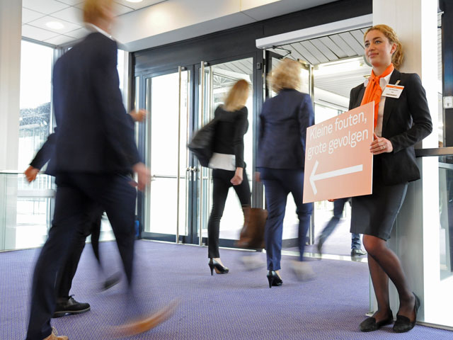 Foto entree sessie 'Kleine fouten, grote gevolgen'