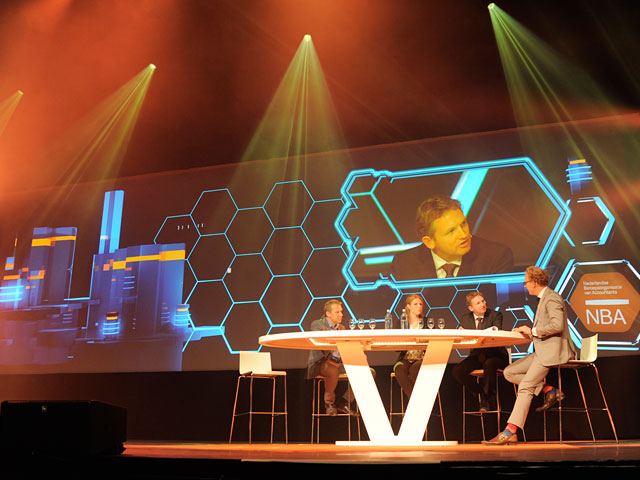 Foto Pieter de Kok, Claudia Koppen, Wim Bartels en Rens de Jong