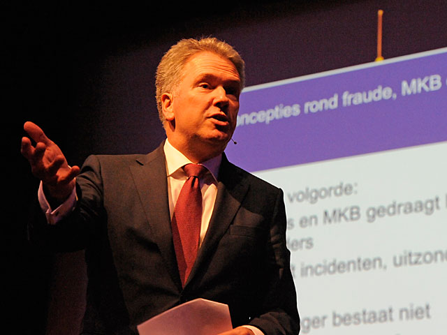 Pieter Couwenbergh op het podium