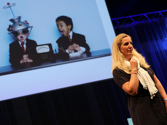 Saskia Nijs op het podium