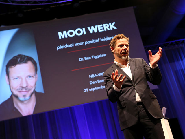 Ben Tiggelaar op het podium