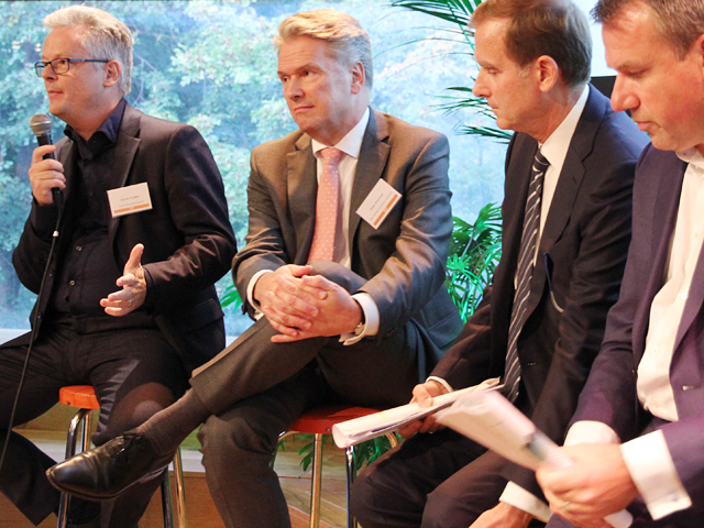 Marcel Pheijffer, Peter Schimmel, Paul Koster en Pieter de Kok