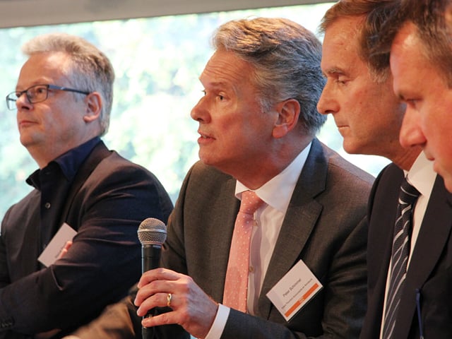 Marcel Pheijffer, Peter Schimmel, Paul Koster en Pieter de Kok