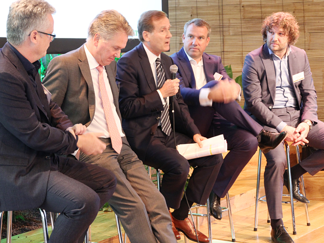 Marcel Pheijffer, Peter Schimmel, Paul Koster, Pieter de Kok en Arjan Brouwer