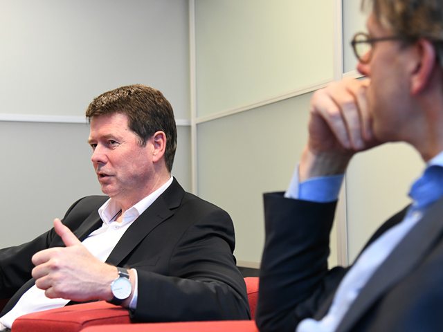 Harm Mannak en Marco van der Vegte