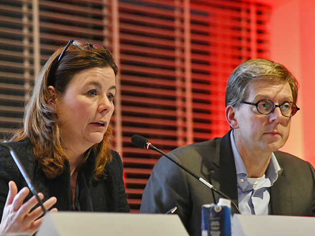 Esther van der Vleuten en Marco van der Vegte