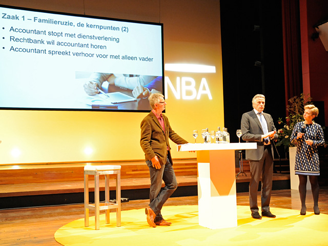 Foto Lex van Almelo en Dirk ter Harmsel