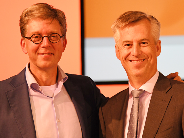 Marco van der Vegte en Pieter Jongstra