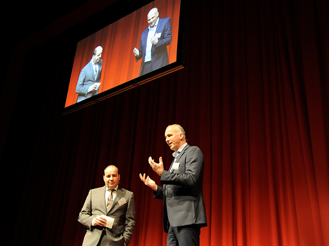 Patrick Kappenberg op het podium