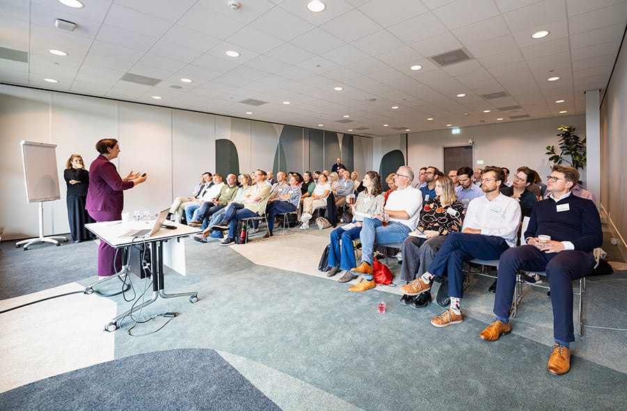 Werkconferentie duurzaamheid, 14 september 2026, publiek in de zaal