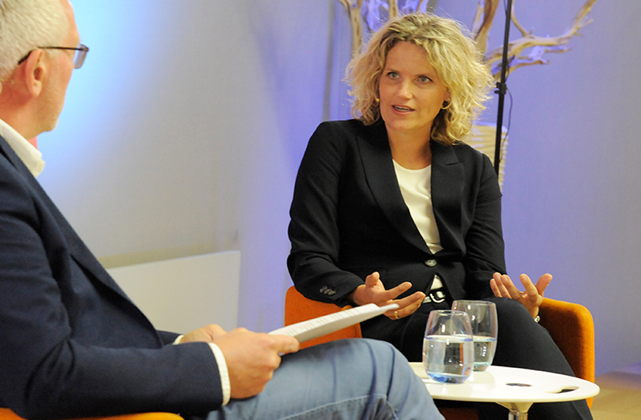 Marc Schweppe in gesprek met Marlies de Vries