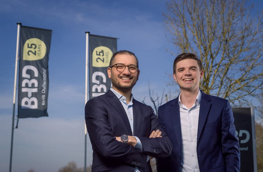 Jorg Quapp en Maarten Agema