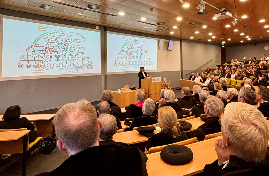 Inaugurele rede Marlies de Vries op 19 september 2025