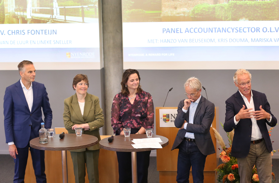 Inaugurele rede Marlies de Vries op 19 september 2025