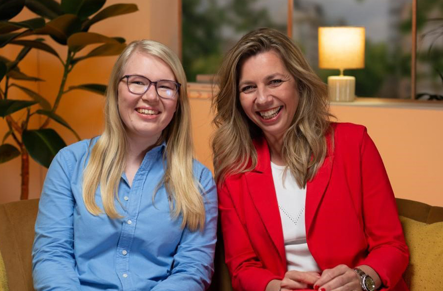 Anne Kock en Pauline de Wilde