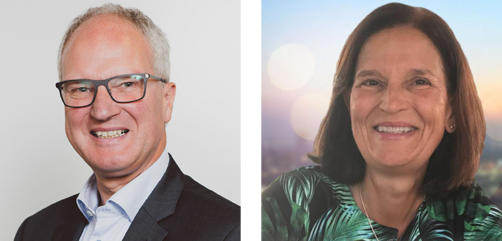 Ted Verkade en Christel Deckers