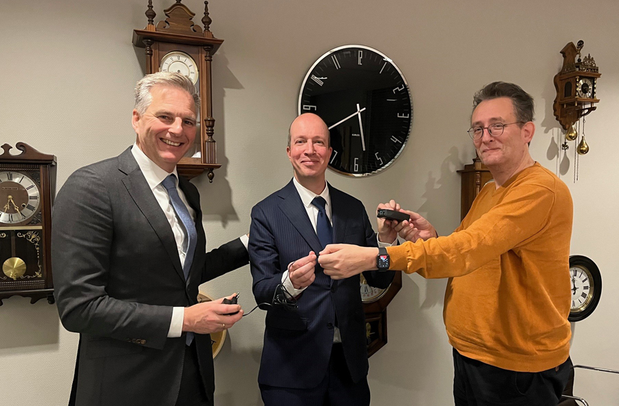 Hanzo van Beusekom, Marcus van Gestel en Arnout van Kempen